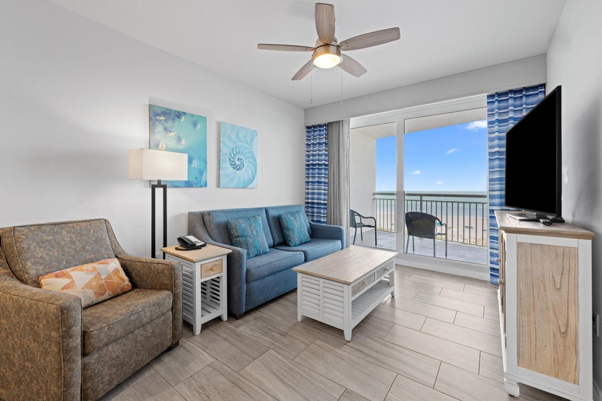 Two-Bedroom Two Bath Gulf Front Suite